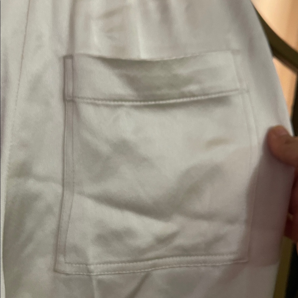 3.1 Phillip Lim Crepe Satin Jogger With Ghost Waistband Ivory size 0 - Picture 10 of 15